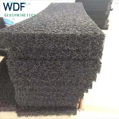 China High Quality Modern 3D PP Drainage Mat Drainage Geomat Sheet For Road Construction for sale