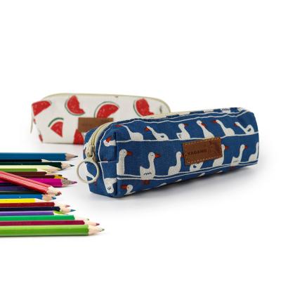 China Cheap Eco - Friendly Made In China Zipper Bag Pencil Bag Canvas Zipper Bag for sale