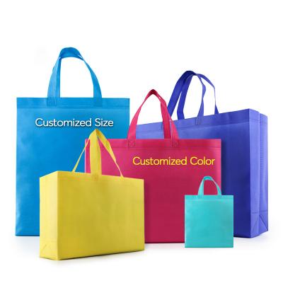 China Eco Friendly Customizable Reusable Non Woven Shopping Bag Eco Friendly With Printing Logo for sale