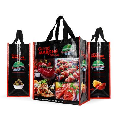 China Factory Wholesale Non Woven Tote Bags Handled Non Woven Bag Printing Laminated Non Woven Bag for sale