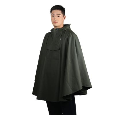 China Single-person Rainwear Men's and women's fashion laminated waterproof windproof urban outdoor commuter PU OEM raincoat Casual minimalist seamless for sale