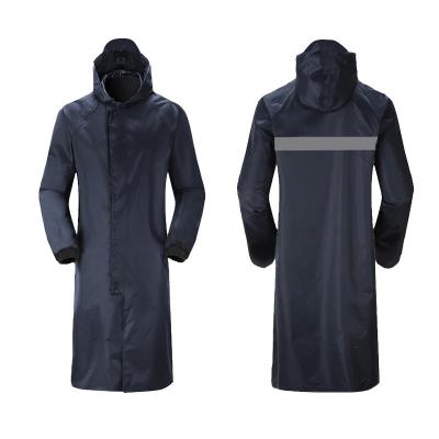 China Single-person Rainwear Fashion Design Zipper Closure Hoodie Waterproof PU Rain Coat motorcycle PVC raincoat for sale