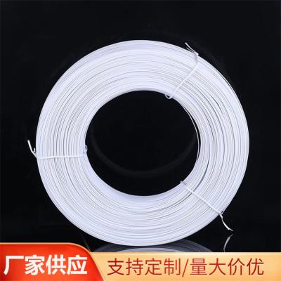 China Plastic PP PE Nose Clip Nose Wire Bridge Band Single Core Metal Nose Wire for sale