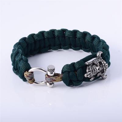 China High polished; Matte Finished Wholesale 2021 Men's Nylon Rope Thread Bracelet for sale