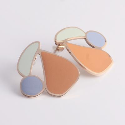 China 2021 Trendy Casual/Sporty Fashion Acrylic Drop Earrings for sale