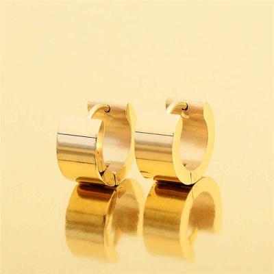 China Wholesale Casual/Sports Daily Wear Ring Type Small Gold Earrings for sale