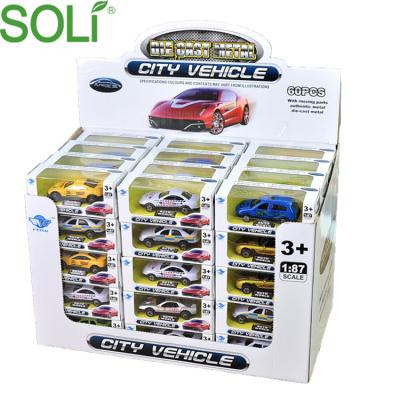 China Cheap Kids Eco - Friendly Metal Mini Small Rc Baby Die Cast Car Toy Set for sale