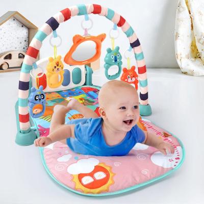 China Non-Toxic Baby Gym Play Mat Indoor Games Soft Activity Gym Baby Blanket for sale