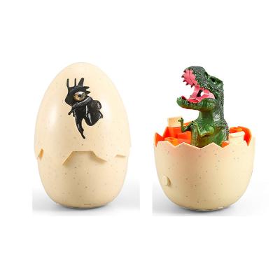 China Creative Animal LED Night Light Toy Electric LED Dinosaur Animal Touch Hatching Egg with Light and Sound for sale