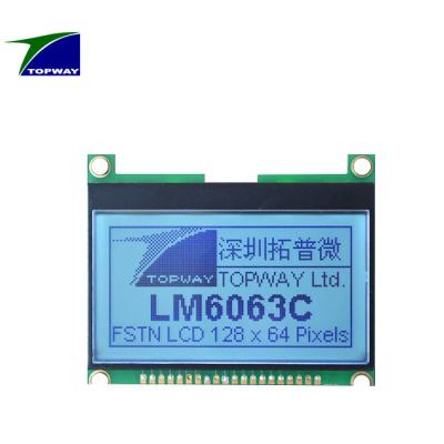 China Serial Graphic TFT 128*64 Parallel LCD Display Module/Monitor/Screen/Panel For Flow Measurement for sale