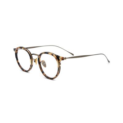 China From Shenzhen Factory High Quality Acetate Frames Reading Glass Stock Optical Sight And Titanium Temple Optical Eyewear for sale