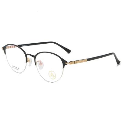 China Factory supply best selling retro pure titanium sight eyewear frame optical glasses in stock CS8061 for sale