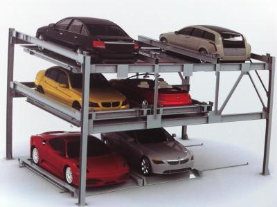 China 3 Storeys Puzzle Car Parking System Three Floors Vertical Horizontal Smart Auto Parking System for sale