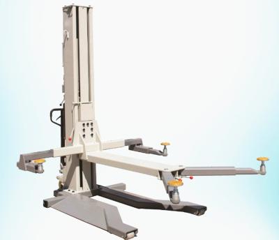 China Factory Price Car Lifts Single Pillar Mobile Lift Singe Post Portable Lift 2700kg/1700mm for sale