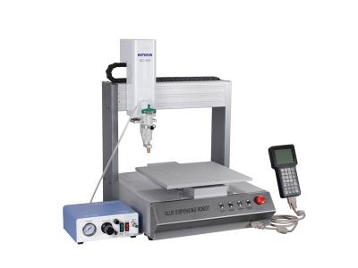 China Hot Melt Glue Dispensing Robot Automatisch mit PC-Controller Vision System zu verkaufen