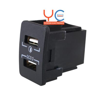 China For OLD Honda 12V QC3.0 Charger Socket Dual USB Port For OLD Honda for sale