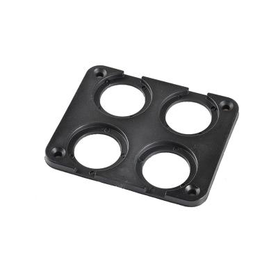 China For USB Charger Installation 12V 24V USB Port ABS Four Holes Panel Mounting Plate for sale