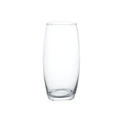 China Modern Factory Supply Discount Price Thicken Crystal Aesthetic Regular MouthDecror Large Clear Household Table Top Vase for sale