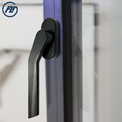 China Modern Aluminum Alloy Window And Door Handle Modern Door Handles With Locks for sale