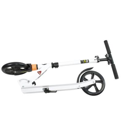 China PU manufacturer supply straight up fold up scooters low prices aluminum alloy folding adult scooter for sale