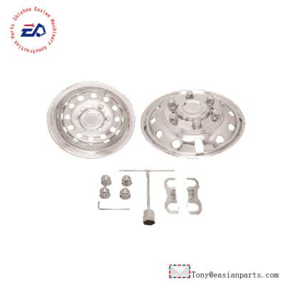 China ABS Factory Price 16 Inch S/S Wheel Cover Stainless Steel Wheelcap for sale