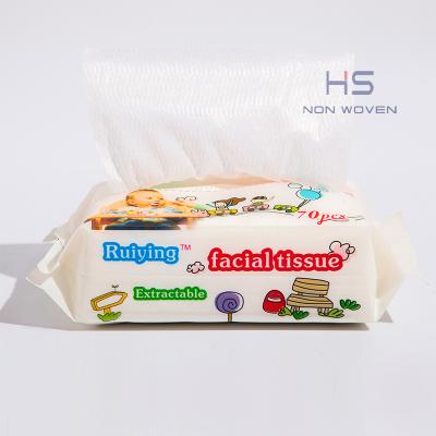 China Best Biodegradable Wet Dry Towels Dual Use Baby Cloth Cleaning Cloths for sale