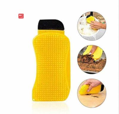 China Magic Unlimited Sponge Clean Dish Wash Brush Eco - Friendly Sustainable Silicone for sale