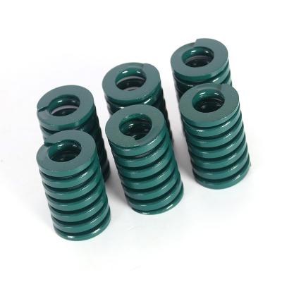 China High Quality High Temperature Resistant Load High Temperature Resistant Press Material Coil Spring Coil Resistance Compression Green Matrix Coil Spring For Mole for sale