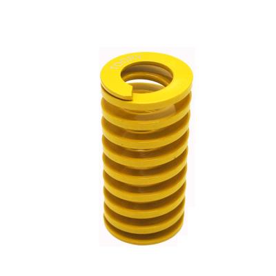 China Coil Injection Molding Metal Plastic Coil Spring Mold Rubber Stamping Jis 60X200 Die Yellow Extra Light Spring for sale