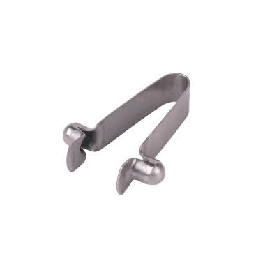 China Apartment ; Leaf ; Custom Flat Plate Spring Manufacturer OEM Stainless Steel Metal Clip for sale