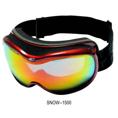 China 2013 most popular Red Snowboard Ski Goggles, dex ski goggle wide Broad Vision Spherical Lenses for sale