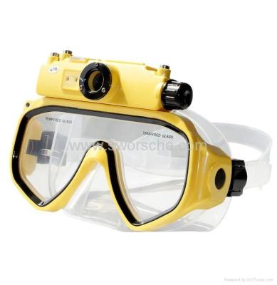 China Diving Mask Camera with 5.0MP CMOS Sensor for sale