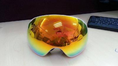 China 2015 Extra Large New Wide Professional TPU Anti Fog Snow Boarding Goggles for Adults for sale