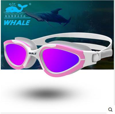 China Fashion Mens Anti Fog Swimming Goggles with PC lens silicone strap for sale