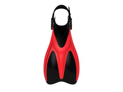 China Unique EVA TPR Freediving Fins Open Heel Fins with Adjustable Strap for sale