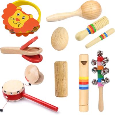 China Improve Children's Hand Eye Coordination And Thinking Kindergarten Children's Suit Instrument Percussion Orff Ability Music Early Education Toys for sale