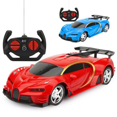 China For Birthdays 18:1 RC Car Electric Remote Control Off-Road Racing Car LED Lights Car Model Boy Outdoor Toys Kids Birthday Charging Toy for sale