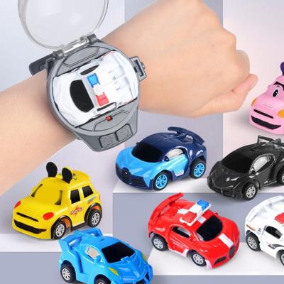 China Improve Kids Hand Eye Coordination And Thinking Ability Mini Watch Control Car Cute RC Car Accompany With Your Kids Gift For Boys Children On Birthday ChristmasWatch RC Car Toy for sale