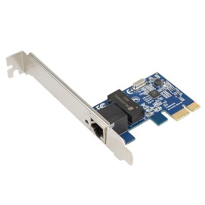 China Hot Selling Realtek 8111E F Chipset 1G Gigabit PCIe LAN Desktop Internal Card for sale