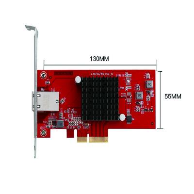 China PCIe 3.0 x4 1 Port Ethernet Network Card Fast 10 Server NIC Speed ​​For Server for sale