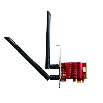 China With Advanced Radiator BT5.0 3000M Intel AX200NGW PCI-E Dual Band Wireless Network Card For PC for sale