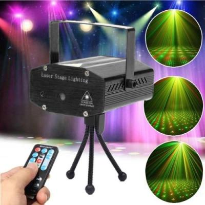 China Mini disco DJ club gypsophila laser projector with remote control & sound active & auto mode function black for sale