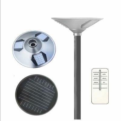 China 15W Round UFO design Solar power street lights integrated LED garden light for sale