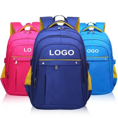 China 2022 New Design Waterproof Logo RPET Backpack Kid Children Customizable School Backpack for sale