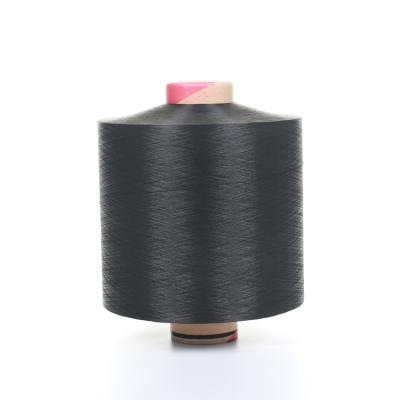 China High Anti-bacteria 150D/144F SIM Black A-Heater Stretch And High Crimp DTY 100% Polyester Yarns for sale