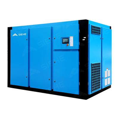 China 15KW Two Stage Screw Type Air Compressor Lubricated With Inverter for sale