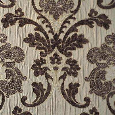 China Custom Blackout PVC Jacquard New Polyester Table Lace Fabric Jacquard Design Fabric for sale