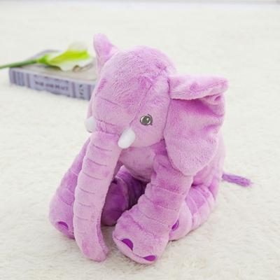 China Nerlero 60cm Plush Elephant Sit Friend Calm Doll Baby Pillow Girlfriend Gift Infant Soft Top Plush Stuffed Pillow for sale