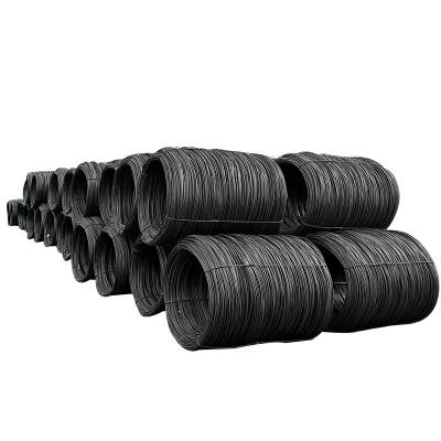 China CONSTRUCTION 5.5mm 6.5mm 8mm 10mm 12mm Hot Rolled Low Carbon Steel Wire Rod In Coils Low Carbon Iron Wire Rod Prices for sale