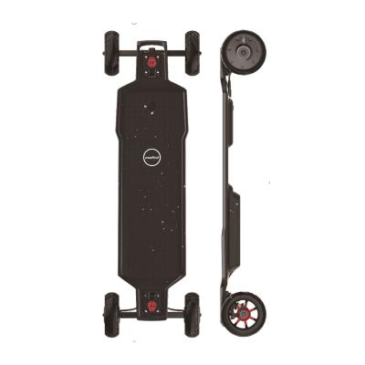 China Adult Maxfind FF-AT All Terrain Electric Off Road Skateboard 1500W Hub Motor 165mm Wheels Mountainboard Street Longboard Cruiser for sale